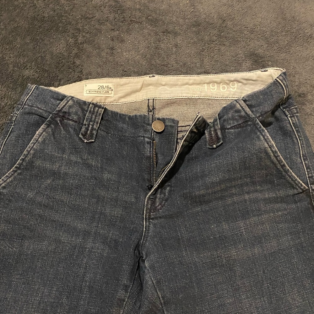 Gap 1969 “Boyfriend Flare” Womens Jeans